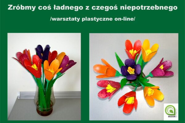 Prezentacja ukazująca wykonanie kwiatów